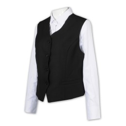 SKLS002 Manufacturing Women's Suit Vest Design V-Neck Suit Vest Suit Vest Supplier Black SKLS002 Manufacturing Women's Suit Vest Design V-Neck Suit Vest Suit Vest Supplier Black